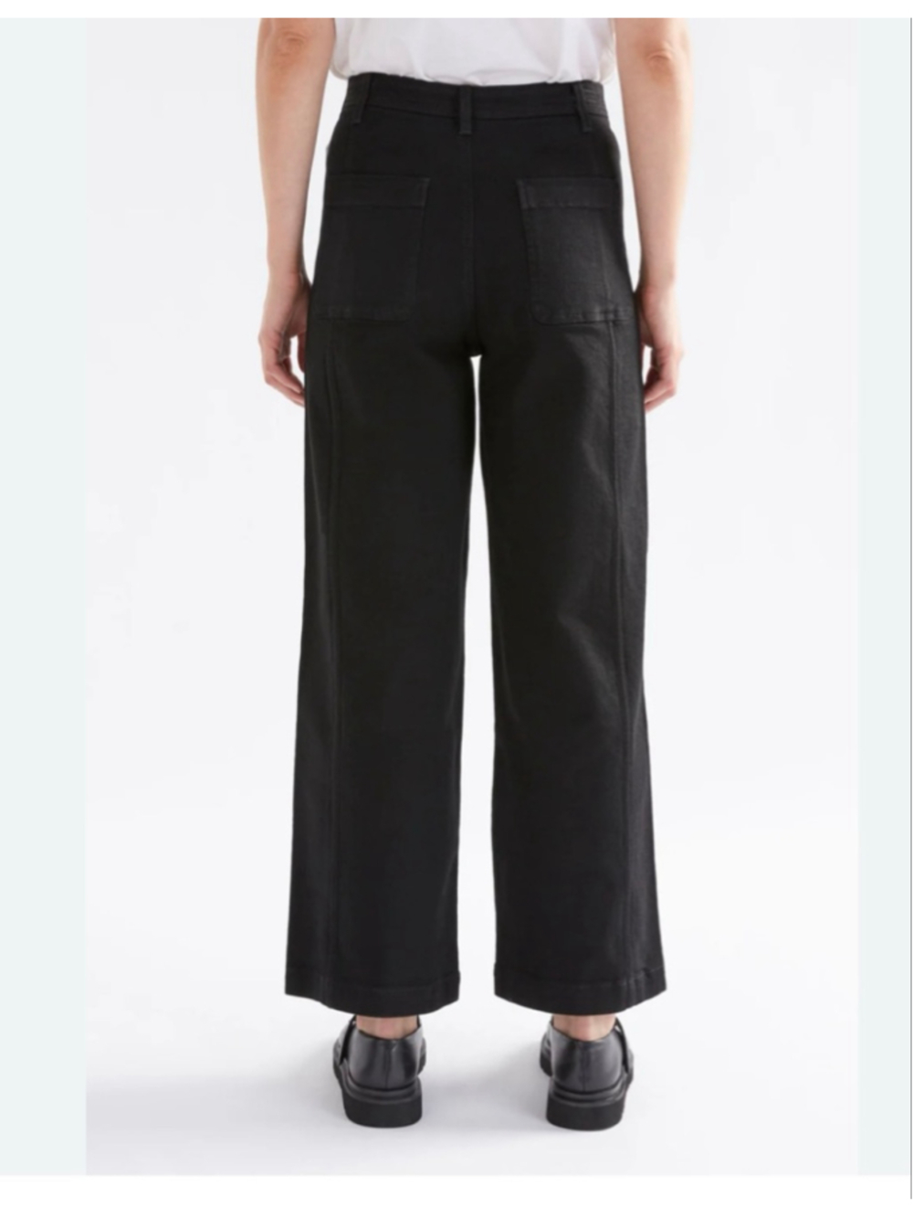 Women's ME+EM Black Wide Leg Pants Size 2